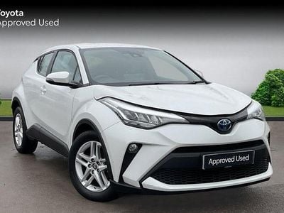 Pure white Used 2022 Toyota C-HR SUV | £18,395 (Good price)