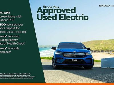 Black magic pearl effect Used 2025 Skoda Elroq SportLine SUV | £37,000 (A bit pricey)