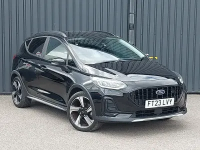Used Ford Fiesta Active 100 HP (73 kW) 2023 Black Hatchback