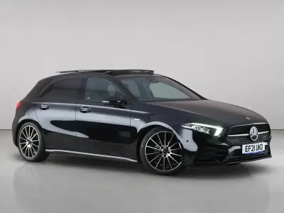 Used Mercedes A200 Exclusive 2021 Black Hatchback