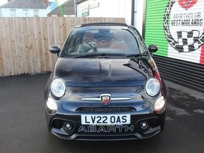Used Abarth 595C Turismo 165 HP (121 kW) 2022 Black Cabriolet