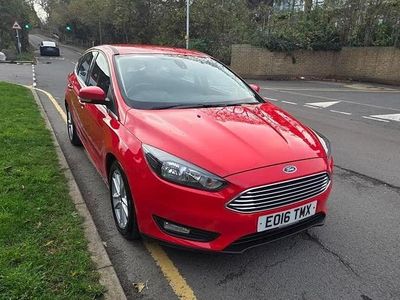 Red Used 2016 Ford Focus Zetec Hatchback | £3,495 (Good price)