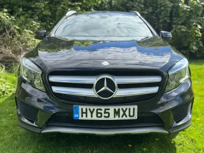 Used Mercedes GLA220 AMG line 170 HP (125 kW) 2015 Black SUV