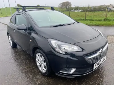 Used Vauxhall Corsa Sportive 94 HP (69 kW) 2016 Black Hatchback