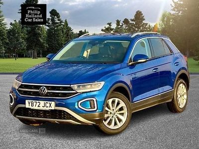 Used VW T-Roc Style 150 HP (110 kW) 2023 Blue SUV