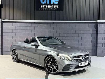 Begagnad Mercedes C220 AMG Line Premium Plus 194 HK (142 kW) 2020 Grå Cab