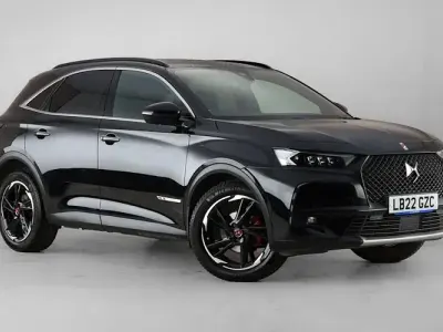 Used DS Automobiles DS7 Crossback Performance Line Plus 131 HP (96 kW) 2022 Black SUV