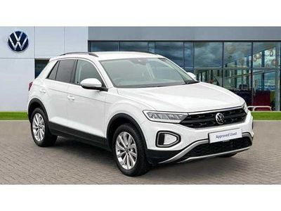 Pure white Used 2025 VW T-Roc Match SUV | £24,949 (Fair price)