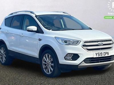 Used Ford Kuga Titanium 182 HP (133 kW) 2019 White SUV