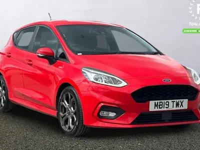 Used Ford Fiesta ST-Line 101 HP (74 kW) 2019 Red Hatchback