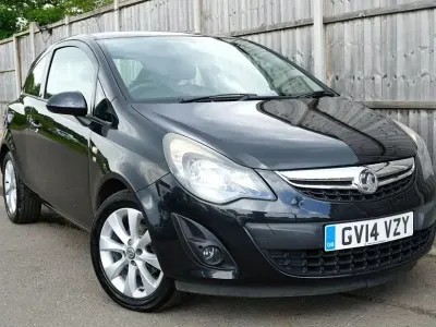 Used Vauxhall Corsa Excite 2014 Black Hatchback