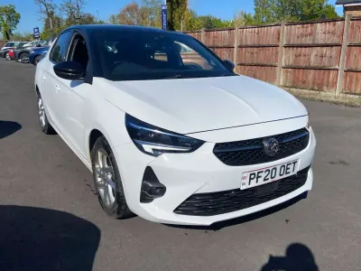 Second-hand Vauxhall Corsa SRi 100 CP (73 kW) 2020 Alb Hatchback