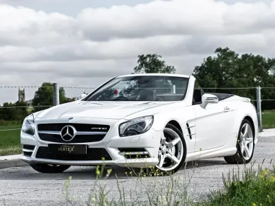 Used Mercedes SL400 AMG 333 HP (244 kW) 2015 White Cabriolet