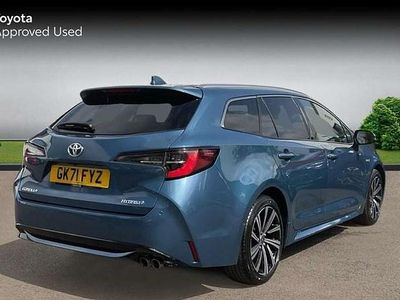 Used Toyota Corolla Design 184 HP (135 kW) 2021 Blue Estate