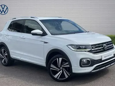 Usado VW T-Cross R-line 115 HP (84 kW) 2019 Branco SUV