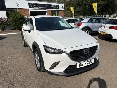 Used Mazda CX-3 105 HP (77 kW) 2018 White SUV