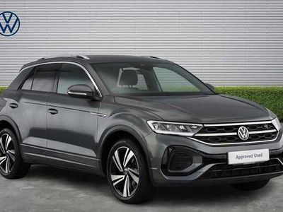 Used VW T-Roc R-line 150 HP (110 kW) 2023 Indium grey SUV