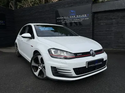 Used VW Golf VII GTI 2017 White Hatchback