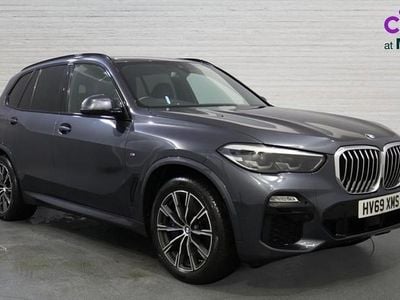 Grey Used 2019 BMW X5 M Sport SUV | £33,403 (Fair price)