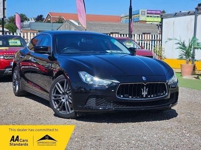 Black Used 2016 Maserati Ghibli Sedan | £11,890 (Fair price)