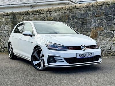 Used VW Golf VII GTI 245 HP (180 kW) 2019 White Hatchback