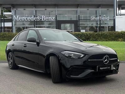 Black Used 2025 Mercedes C300e Urban Sedan | £36,985