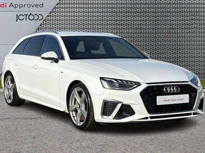 White Used 2022 Audi A4 S-Line Estate | £25,471 (Fair price)
