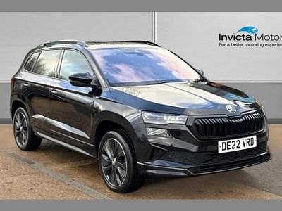 Used Skoda Karoq SportLine 150 HP (110 kW) 2022 Black SUV