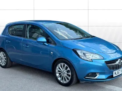Used Vauxhall Corsa 90 HP (66 kW) 2017 Blue Hatchback