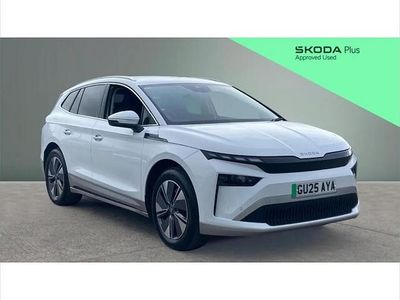 Used Skoda Enyaq iV 210 kW (286 HP) 2025 White SUV