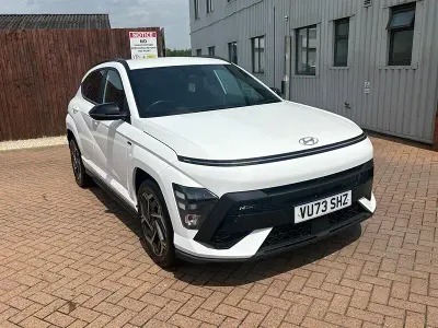 Used Hyundai Kona N Line 120 HP (88 kW) 2023 White SUV