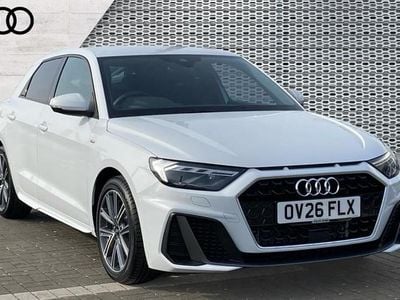New Audi A1 Sportback S-Line 116 HP (85 kW) 2026 White Hatchback