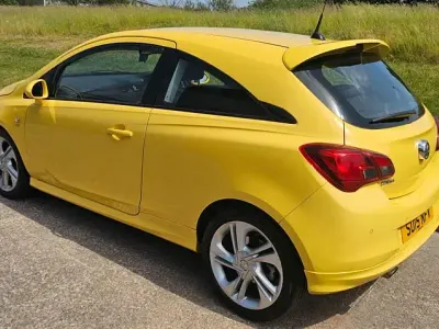Used Vauxhall Corsa SRi 2015 Yellow Hatchback