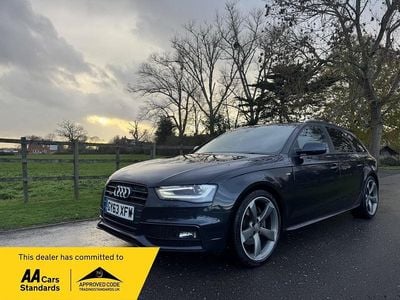 Blue Used 2014 Audi A4 Black Edition Estate | £12,490 (Fair price)
