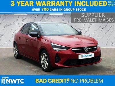 Used Vauxhall Corsa SRi 100 HP (73 kW) 2020 Red Hatchback