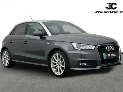 Używany Audi A1 S-Line 123 KM (90 kW) 2018 Szary Hatchback