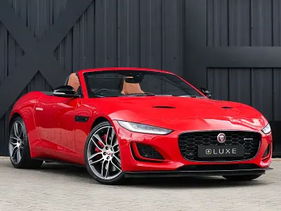 Used Jaguar F-Type R-Dynamic 450 HP (330 kW) 2021 Red Cabriolet
