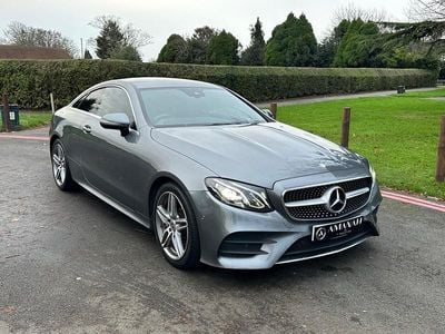 Grey Used 2017 Mercedes E220 AMG line Coupe | £17,990 (Good price)