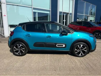 Used Citroën C3 PureTech 82 HP (60 kW) 2023 Blue Hatchback