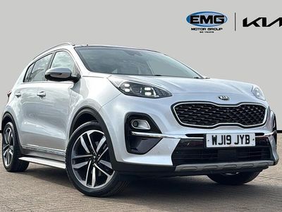 Used Kia Sportage 134 HP (98 kW) 2019 Silver frost SUV