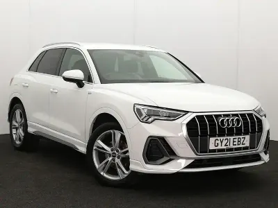 Begagnad Audi Q3 S-Line 150 HK (110 kW) 2021 Vit SUV