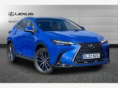 Used Lexus NX350h 242 HP (177 kW) 2022 Blue SUV