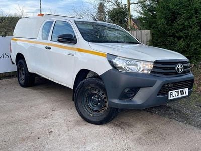White Used 2020 Toyota HiLux Active Pickup | £16,750 (Fair price)