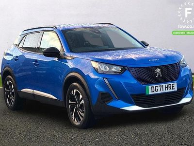 Blue Used 2022 Peugeot 2008 Allure Premium SUV | £11,199 (Fair price)