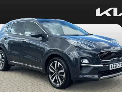 Used Kia Sportage 136 HP (100 kW) 2021 Grey SUV