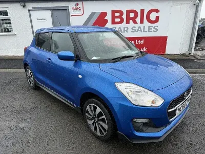 Used Suzuki Swift 90 HP (66 kW) 2019 Blue Hatchback