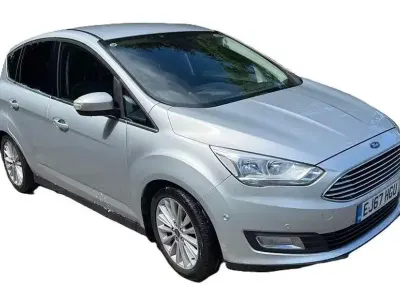 Second-hand Ford C-MAX Titanium 120 CP (88 kW) 2017 Argintiu Monovolum