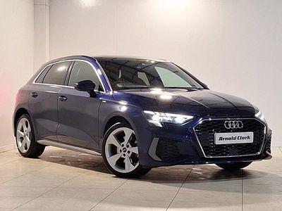 Blue Used 2021 Audi A3 e-tron S-Line Hatchback | £19,998 (A bit pricey)