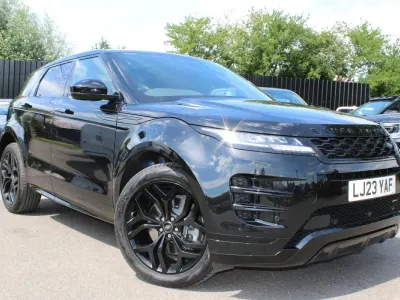 Used Land Rover Range Rover evoque 2023 Black SUV