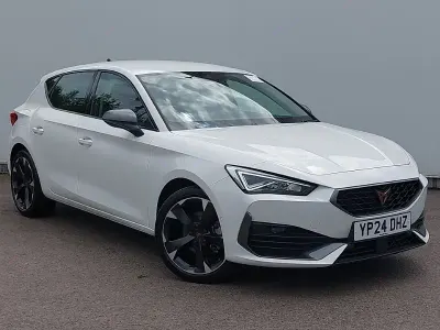 Used Cupra Leon 150 HP (110 kW) 2024 White Hatchback